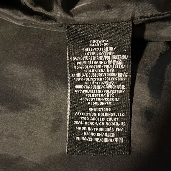 Authentic Affliction Riding Jacket Limited Edition - XL - Picture 8 of 9